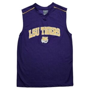 VTG LSU Tigers Basketball Jersey‎ Men Medium Purple Pro Edge 90s Y2K